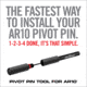 Real Avid Pivot Pin Tool for AR10, Black, Small, AVAR10PPT