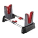 Real Avid Rifles/Shotguns Speed Stand Vises, Adjustable Feet, 2 Different-Angled Gun Grippers, 10-16in Footprint w/Fold-Down Tube Locks
