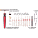 Real Avid Precise and Balanced Accu-Punch Hammer &amp; Punches, AVHPS