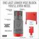 Real Avid Smart-Fit Vise Block Sleeve for AR10, Red, Small, AVAR10SFVBS