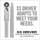 Real Avid Smart Torq Fixed Limiter/X3 Driver Kit, AVSTFLX3KIT