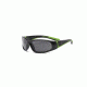 Real Kids Shades Black/Lime Green Double Injection Flex Fit Frame with PC Smoke Lens 4+, Boys 4BOLBKLM