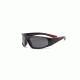 Real Kids Shades Black/Red Double Injection Flex Fit Frame with PC Smoke Lens 4+, Boys 4BOLBKRD