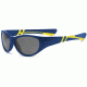 Real Kids Shades Boy's Unbreakable Sunglasses, Navy/Yellow Frame with Smoke Lens, Kid 4DISNVYL