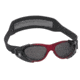 Real Kids Shades Xtreme Sport Sunglasses 7 - 12 Years - Red Matte Metallic &amp; Shiny Black w/ Black Mesh Band 712XTRSBLKRED