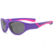 Real Kids Shades Girl's Unbreakable Sunglasses, Purple/Pink Frame with Polarized Smoke Lens, Kid 4DISPUPKP2