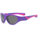 Real Kids Shades Girl's Unbreakable Sunglasses, Purple/Pink Frame with Smoke Lens, Kid 4DISPUPK