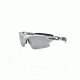 Real Kids Shades Silver Sweep Polycarbonate Frame with Silver Mirror Lens 7+, Unisex 7BLZSLV