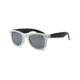 Real Kids Shades White Square Frame/Black Temples Polycarbonate Frame with Silver Mirror Lens 10+, Unisex 10SWGWHBK