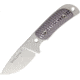 Real Steel Hunter 165 Black Fixed Blade Knife, 2.675in, Standard Edge, Stonewash RS3531