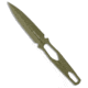 Real Steel Real Steel Astral Dagger Fixed Blade Knife Green Steel 3.3" Green Cerakote, Green, Bohler K110, adult, BHQ-210420