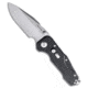 Real Steel Evolution Ironclad Folding Knife, 3.80in, D2, Drop Point Blade, G-10, Steel, Black Handle, Black/Gray, 8.70 inch, BHQ-221818