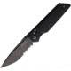 Real Steel Sacra TAC Black G10 Serrated
