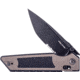 Real Steel Sacra TAC Folding Knife, 3in, Steel, Serrated, Tanto, G10 Handle, Coyote, 7713CB