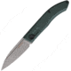 Real Steel Stella Folder Folding Knife, 3 stonewash finish VG-10 stainless blade, Green G10 handle, 7054
