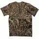 Realtree Mens Corporate Logo Brown S/S Tee, Brown, S RTI010018.241900.S