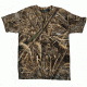 Realtree Mens Corporate Logo Brown S/S Tee, Brown, S RTI010018.241900.S