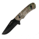 Realtree Xtra 4.2in Fixed Blade Skinner-Camo Handle w/Sheath, RT02SKCP
