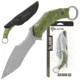 Reapr SLAMR Fixed Blade Knife, 4.75in, 420 Stainless Steel, Matte Stainless, 11010