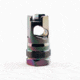 Rearden MFG RPB Rainbow PVD Muzzle Device, .280, 1/2-28, Black Rainbow PVD, 10055
