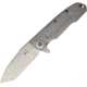 Reate Knives District 9A Stonewash Blade Folding Knife,3.75in,S35VN Steel,Standard Edge,Stonewash READ9A