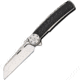 Reate Knives Jack 2.0 Linerlock Folding Knife, Hand rubbed, Hand rubbed satin finish titanium handle with carb, REA071