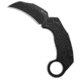 Reate Knives Reate EXO-K Gravity Karambit Button Lock Knife Black Aluminum 3.1" Black PVD, Black, Bohler N690, adult, BHQ-183391