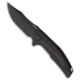 Reate Knives Jack Jr. Folding Knife, 3.50in, CPM S30V, Clip Point Blade, Aluminum, Carbon Fiber, Black Handle, w/ Black Accents, Black/Black, 8.00 inch, BHQ-221642