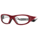 Rec Specs MX-20 BASEBALL Protective Eyewear Crimson Frame,Clear Lens, Unisex MX-20BCRIM4817125C