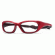 Rec Specs MX-30Protective Eyewear Crimson Frame,Clear Lens, Unisex MX-30CMBK5520130C
