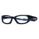 Rec Specs MX-30 Protective Eyewear Shiny Black Frame,Clear Lens, Unisex MX-30SHBK5317130C