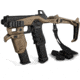 Recover Tactical Anglled Forward Magazine Holder for Glock 9/40 w/Picatinny Rail, Tan, Small, MG9-02