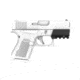 Recover Tactical OR43 Sub Compact Rail Adapter For The Glock 43 43X and 48 MOS, Black, OR43-01
