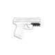 Recover Tactical Picatinny Over Rail Adapter, Sig Sauer P365, Black, ZR65-01