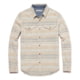 Outerknown Blanket Shirt - Men's, Used, Blue Mist Mojave Stripe, Large, 1310023-BMM-XX-L-used