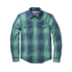 Outerknown Blanket Shirt - Men's, Used, Sea Green Bigbury Plaid, Extra Large, 1310023W-SGB-XX-XL-used