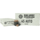 Red Army Standard .45 ACP 230 Grain Full Metal Jacket Steel Cased Centerfire Pistol Ammo, 50 Rounds, AM3262