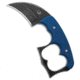 Red Horse Knife Works Red Horse Knife Works Malice Exclusive Double Knuckle Fixed Blue G-10 2.6" BW, Black/Blue, D2, adult, BHQ-174796