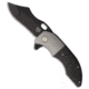 Red Horse Knife Works Red Horse Knife Works War Pig Frame Lock Knife Titanium/CF 3" Black, Black/Gray, CPM S35VN, adult, BHQ-192344