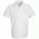 Red Kap Button-Front Cook Shirt, Men, 5010WH, SSL 5010WHSSL