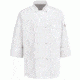 Red Kap Eight Knot-Button Chef Coat, Male, 0414WH, RGL 0414WHRGL