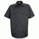 Red Kap Utility Uniform Shirt, Charcoal, SSXXL ST62CHSSXXL