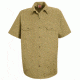 Red Kap Utility Uniform Shirt, Khaki, SSL ST62KHSSL