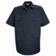 Red Kap Utility Uniform Shirt, Navy, SSXL ST62NVSSXL