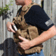 Red Rock Outdoor Gear Cross Draw Vest, Coyote, 520COY