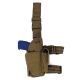 Red Rock Outdoor Gear Drop Leg Holster, Beretta 92/1911/Glock 17, Right, Coyote, 82-018COY