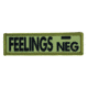 Red Rock Outdoor Gear Morale Patch, Feelings NEG, 97-097