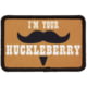 Red Rock Outdoor Gear Morale Patch, I'm Your Huckleberry, 97-028