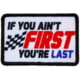 Red Rock Outdoor Gear Morale Patch, If You Ain't First You're Last, 97-049