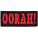 Red Rock Outdoor Gear Morale Patch, OORAH!, 97-065